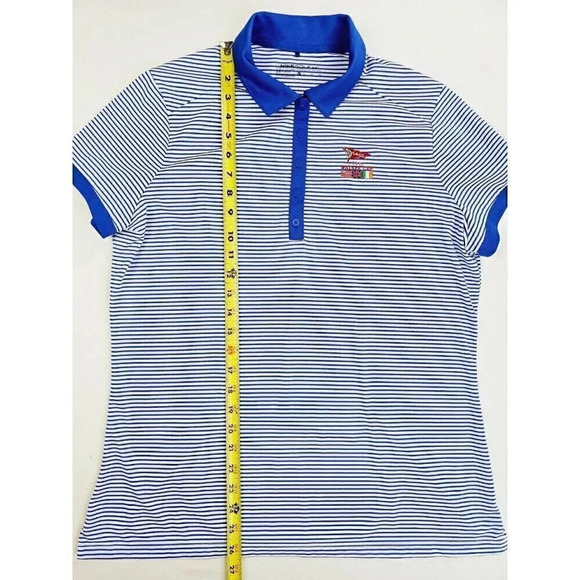 Nike Golf Dri Fit Women's Size XL Los Angeles Country Club Walker Cup Logo Polo - Picture 11 of 12